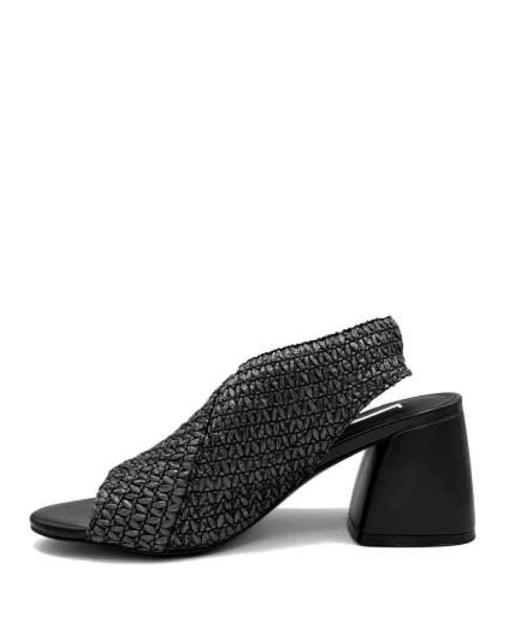 Jeannot Black High Heel Sandals