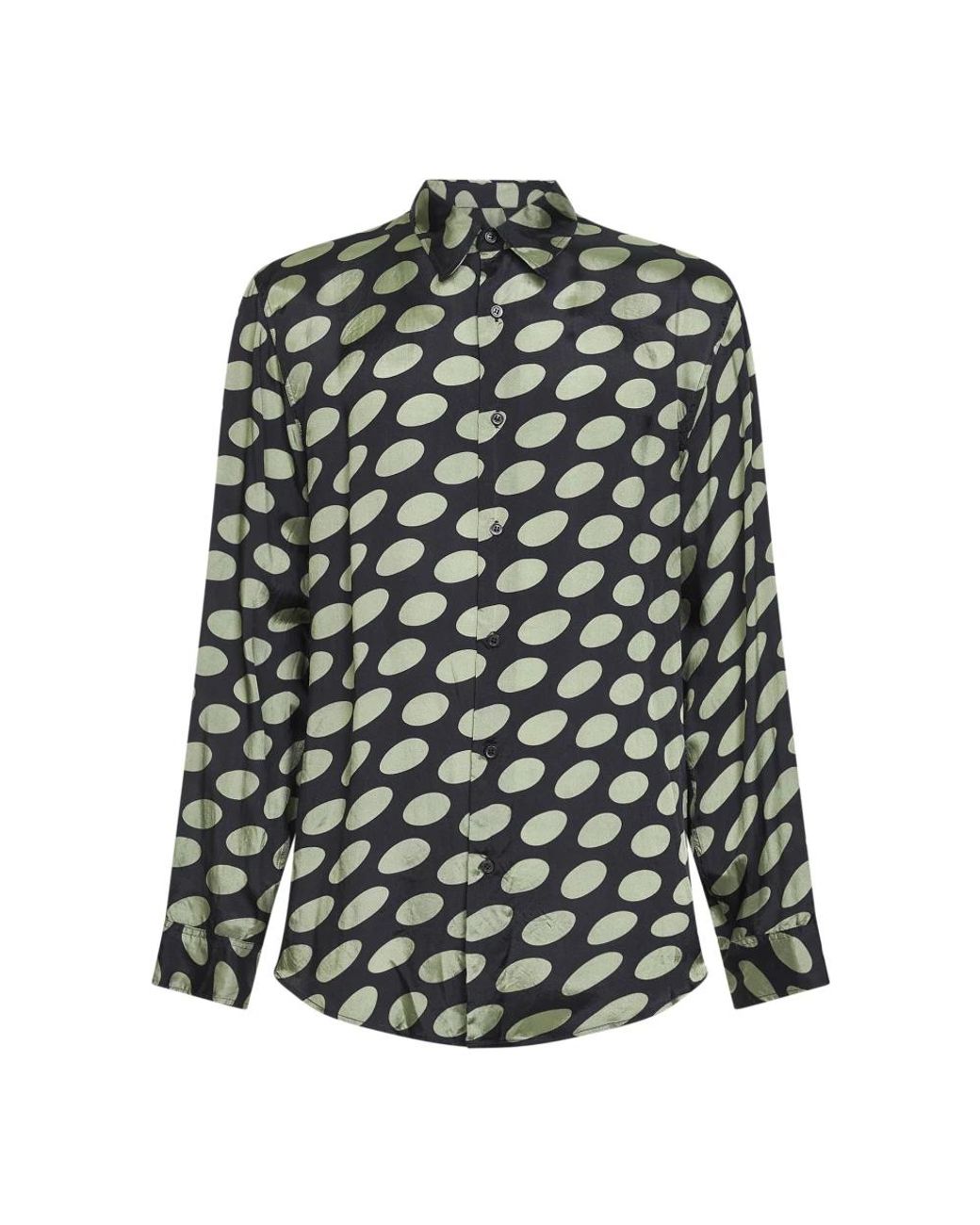 Dries Van Noten Green Casual Shirts for men