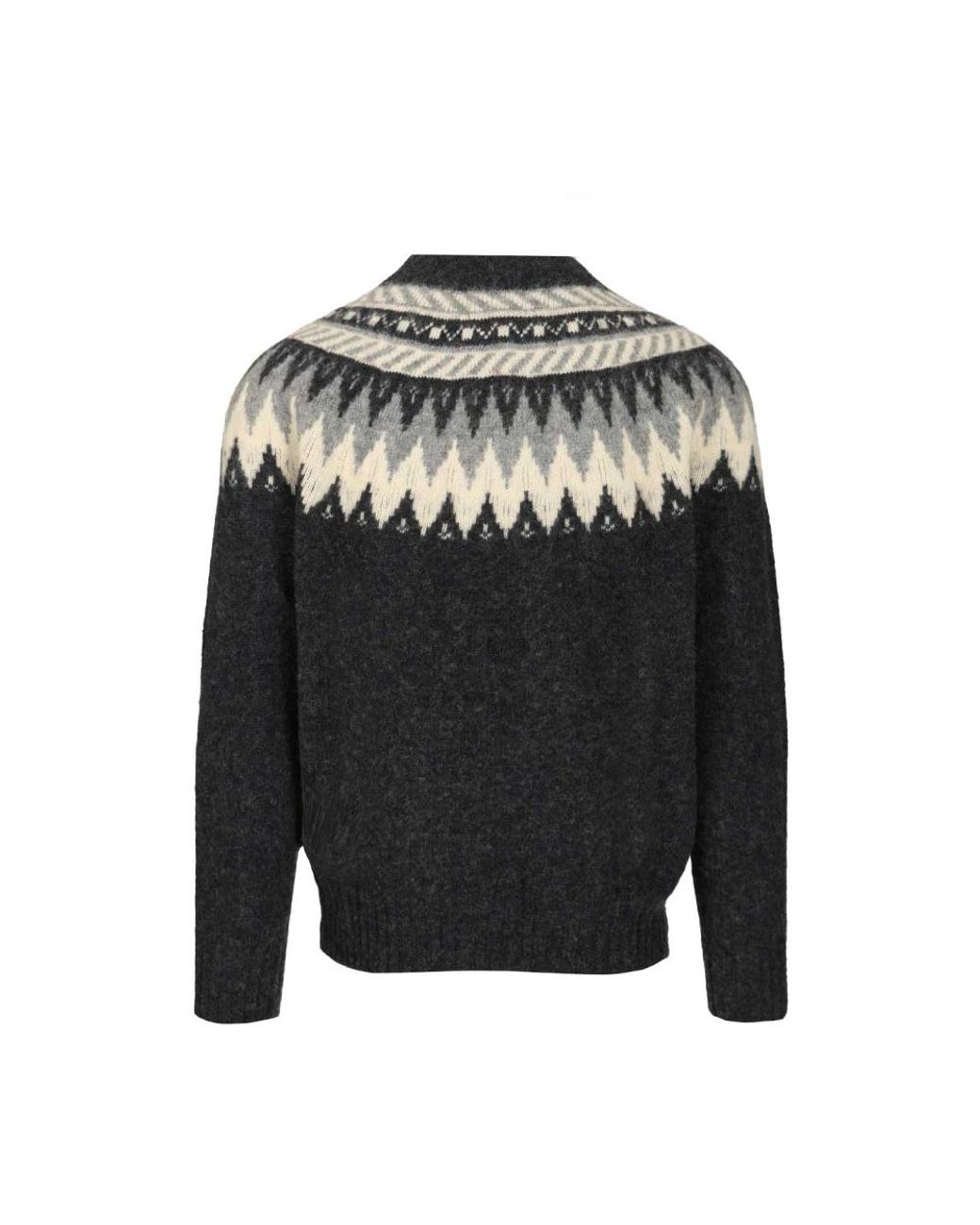 Howlin' By Morrison Gray Round-Neck Knitwear for men
