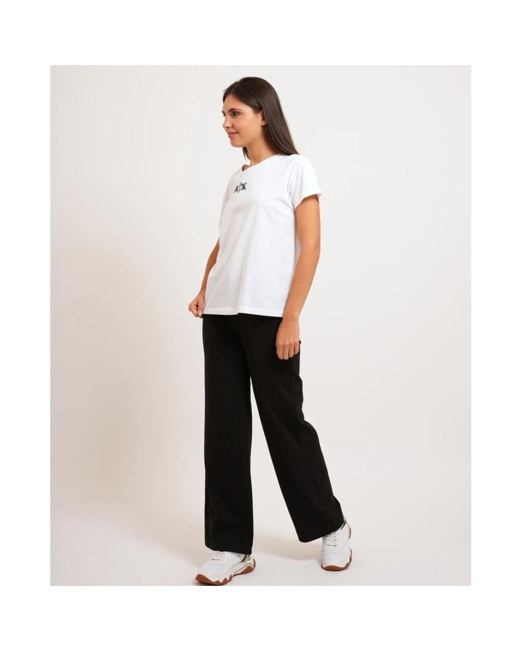 ARMANI EXCHANGE White T-Shirts