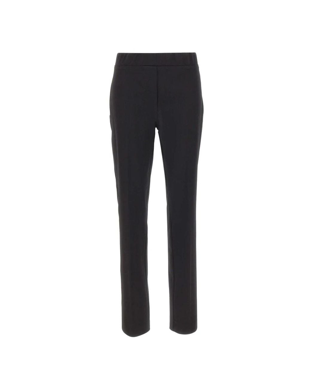 Elena Miro Blue Straight Trousers
