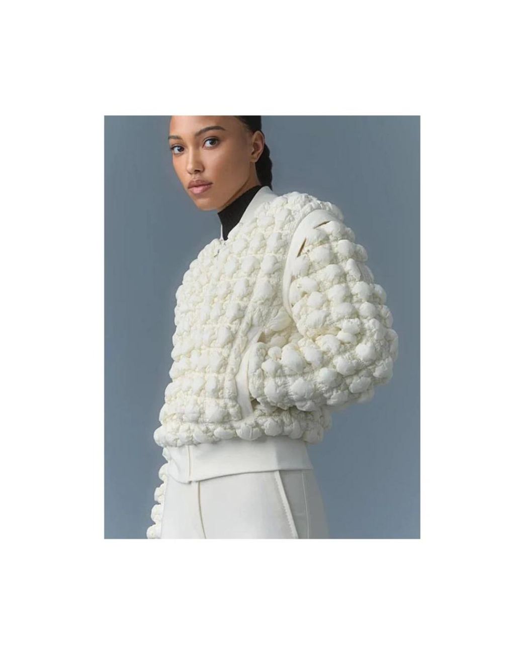 Mackage White Bomber Jackets