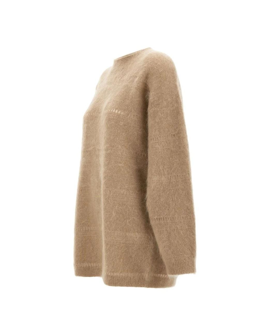 THE GARMENT Natural Round-Neck Knitwear