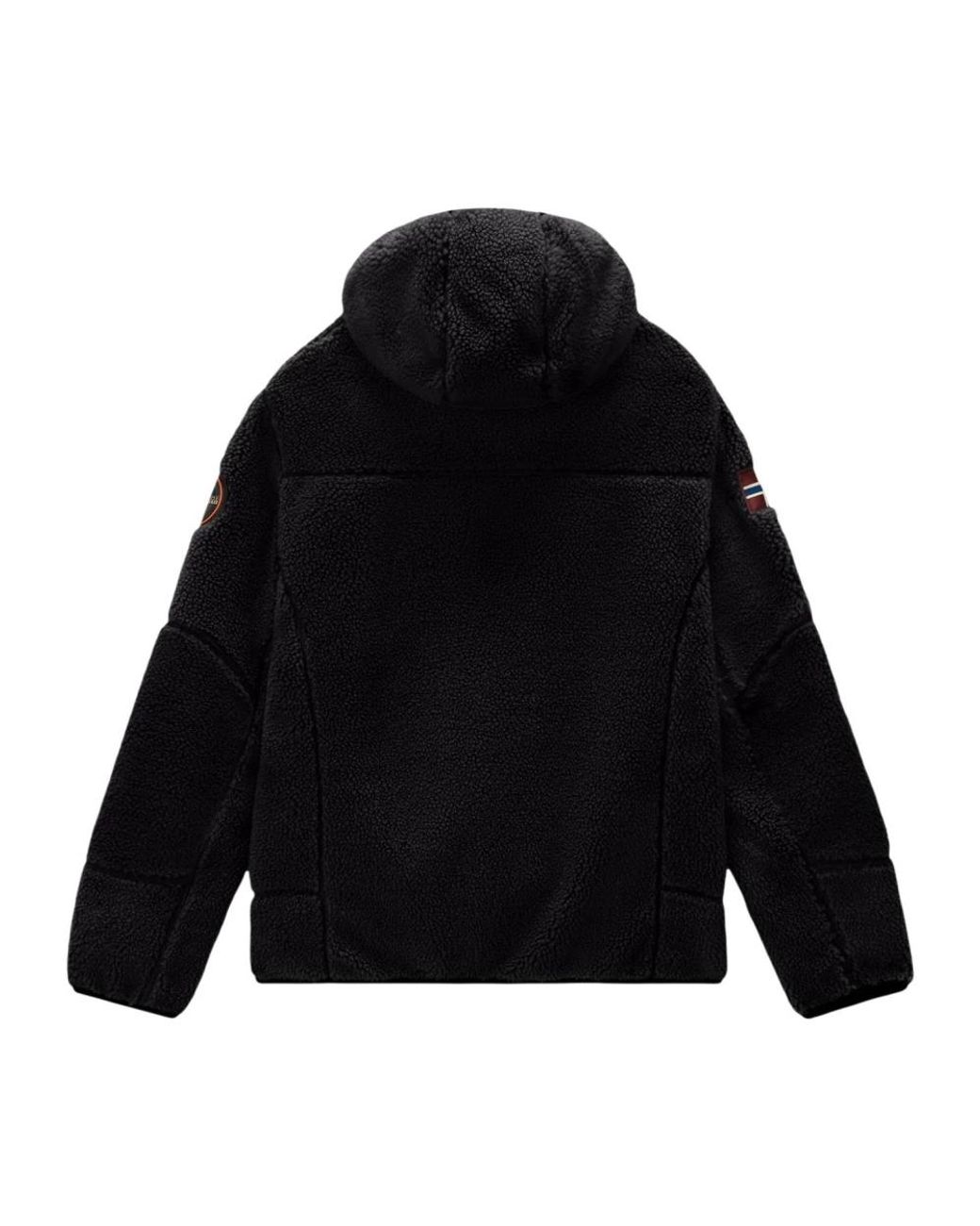Napapijri Black Zip-Throughs for men