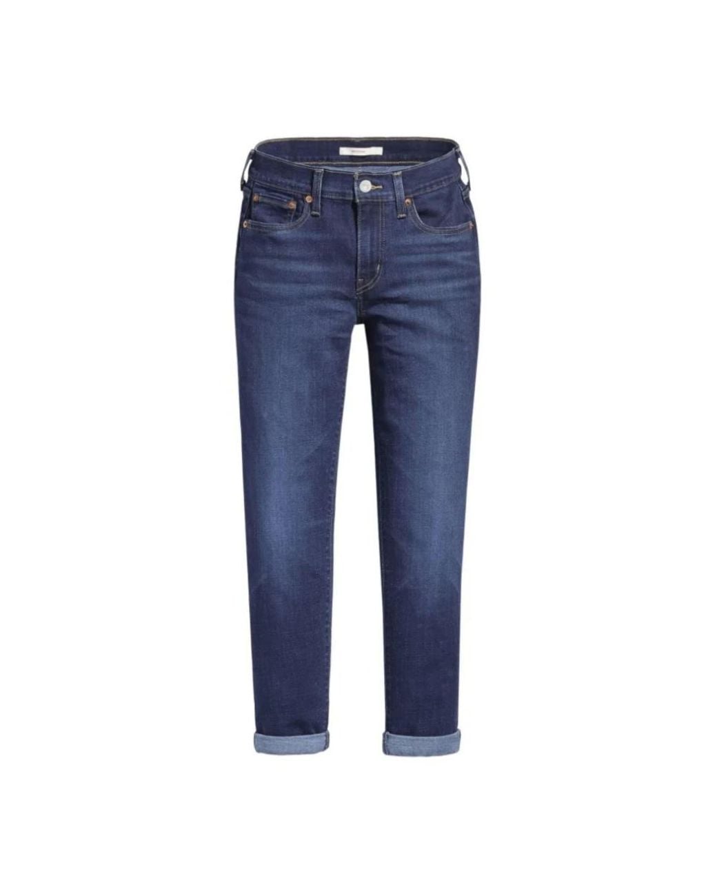 Levi's Blue Cropped Jeans