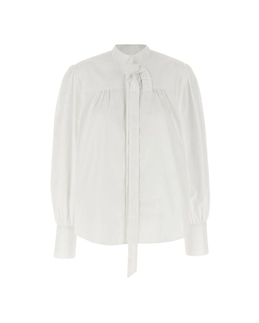 Prada White Blouses