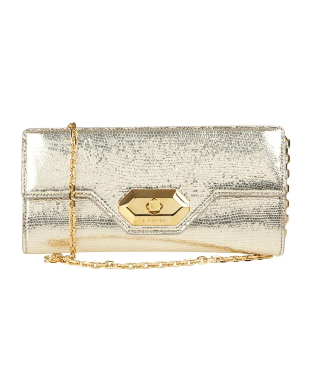 Clutches Lanvin de color Metallic