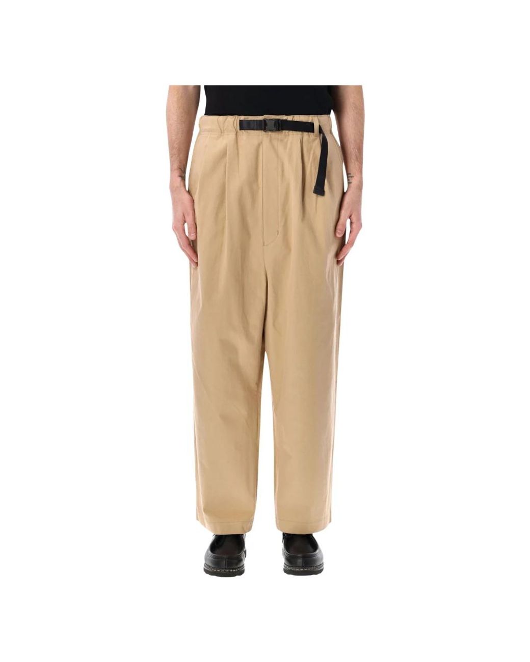 Comme des Garçons Natural Straight Trousers for men