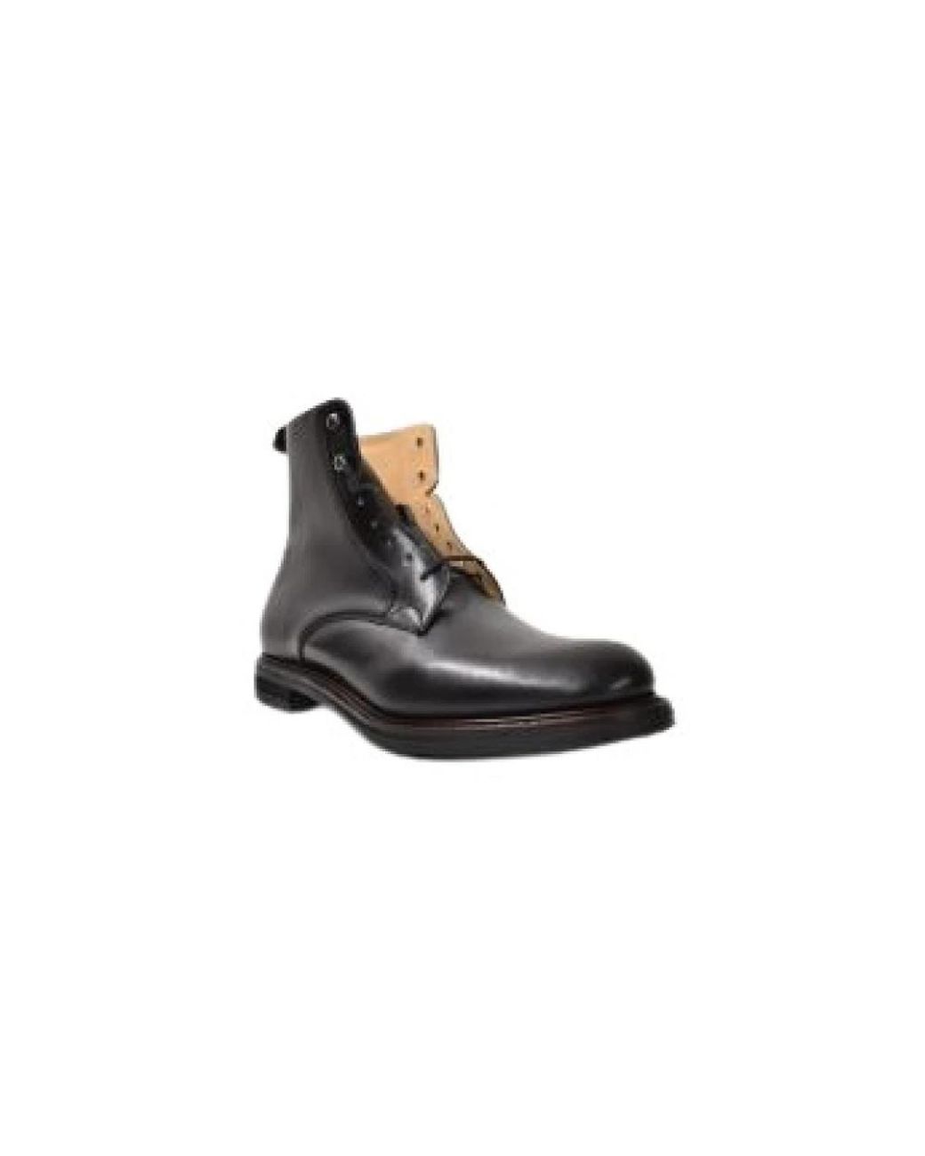 Church's Black Lace-Up Boots for men