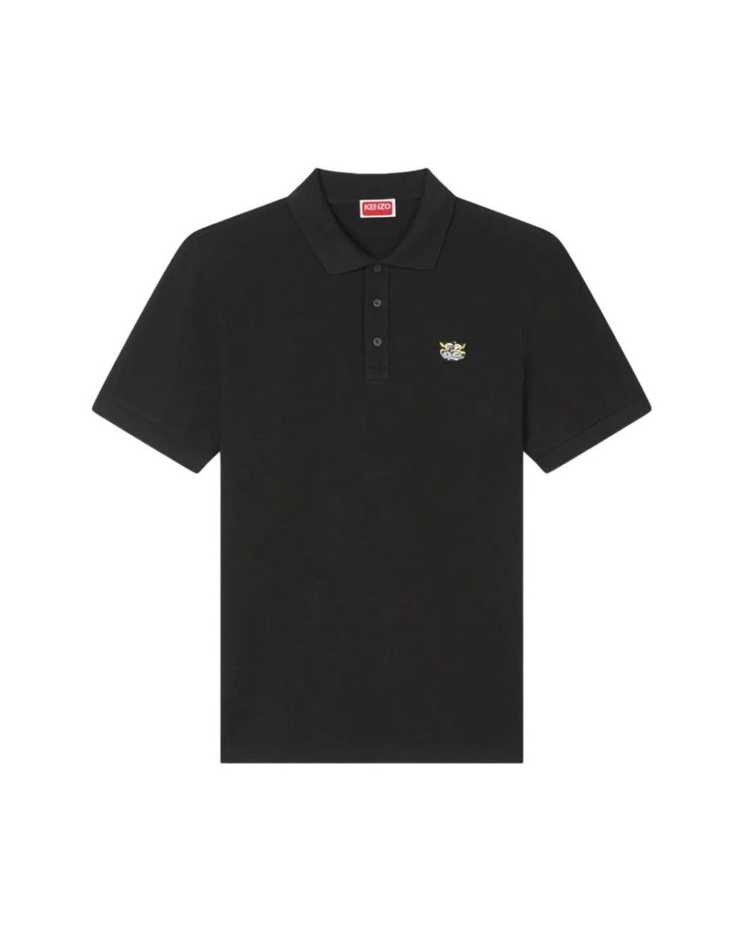 KENZO Polo Shirts in het Black voor heren