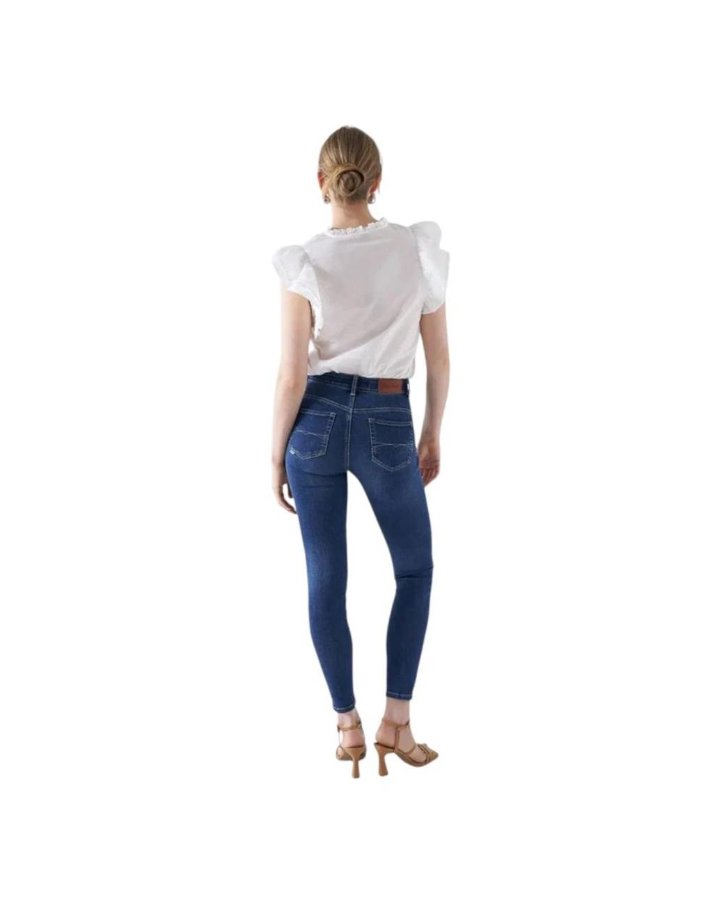 Salsa Jeans Blue Skinny Fit Jeans