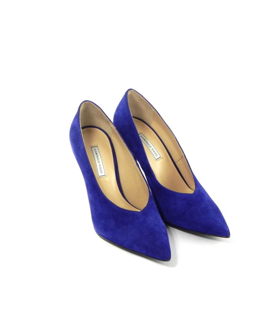 Giampaolo Viozzi Blue Pumps