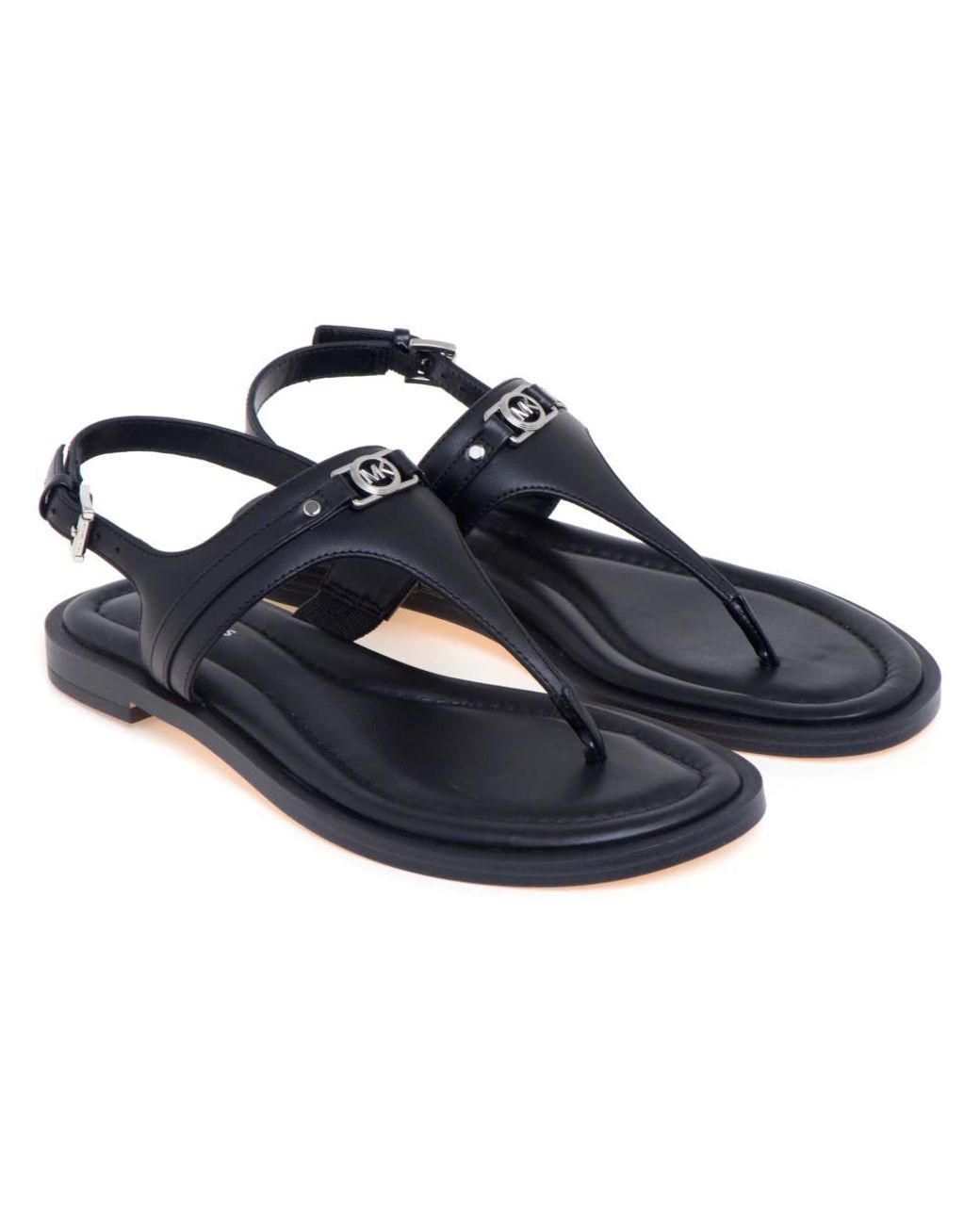 Michael Kors Blue Flat Sandals