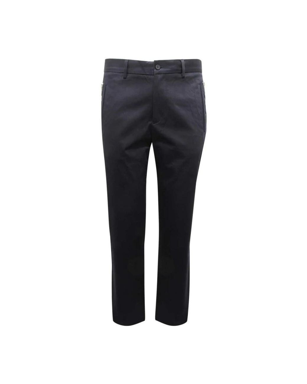 Armani Blue Slim-Fit Trousers for men