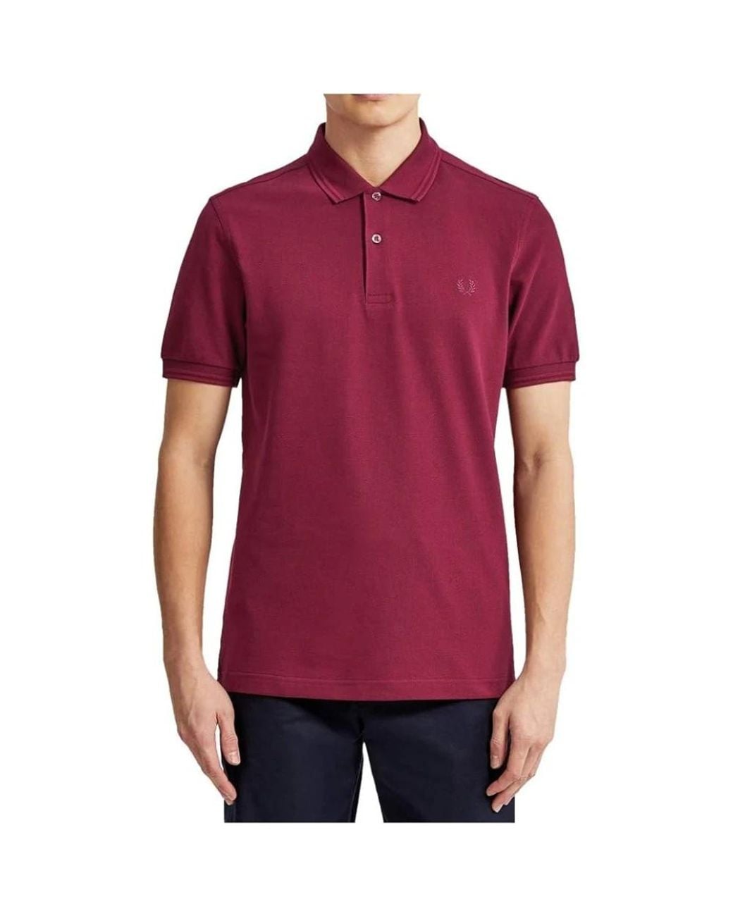 Fred Perry Red Polo Shirts for men