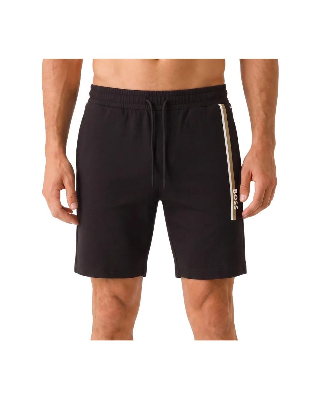 Boss Authentic Shorts in het Black voor heren