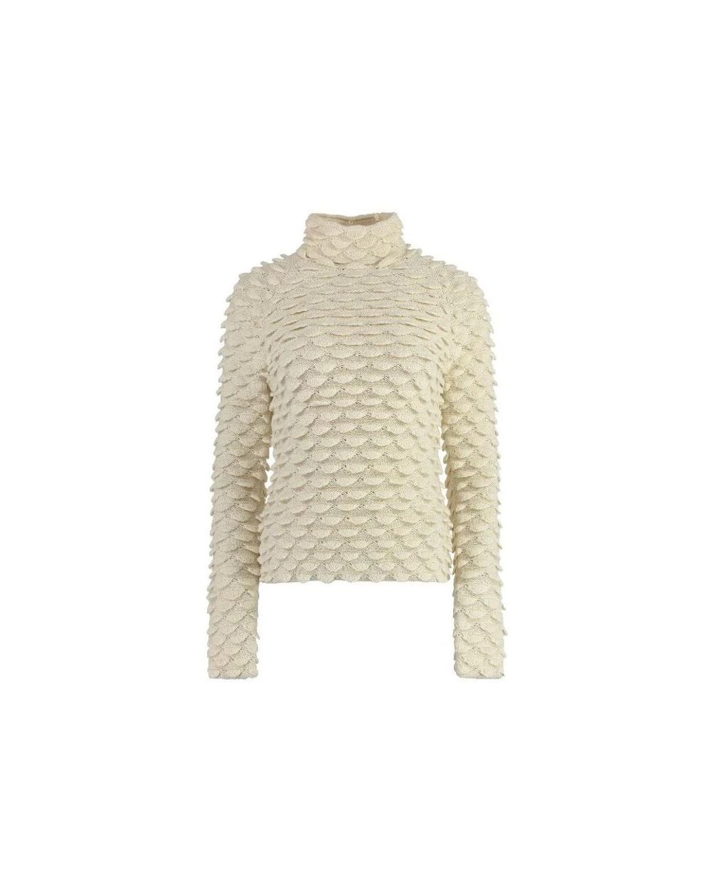 Bottega Veneta Natural Turtlenecks