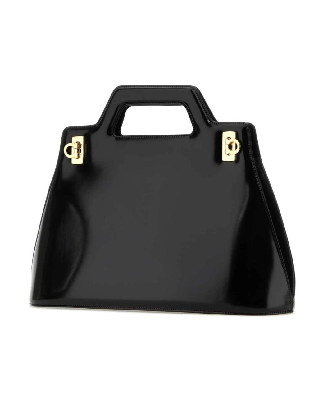 Ferragamo Black Handbags