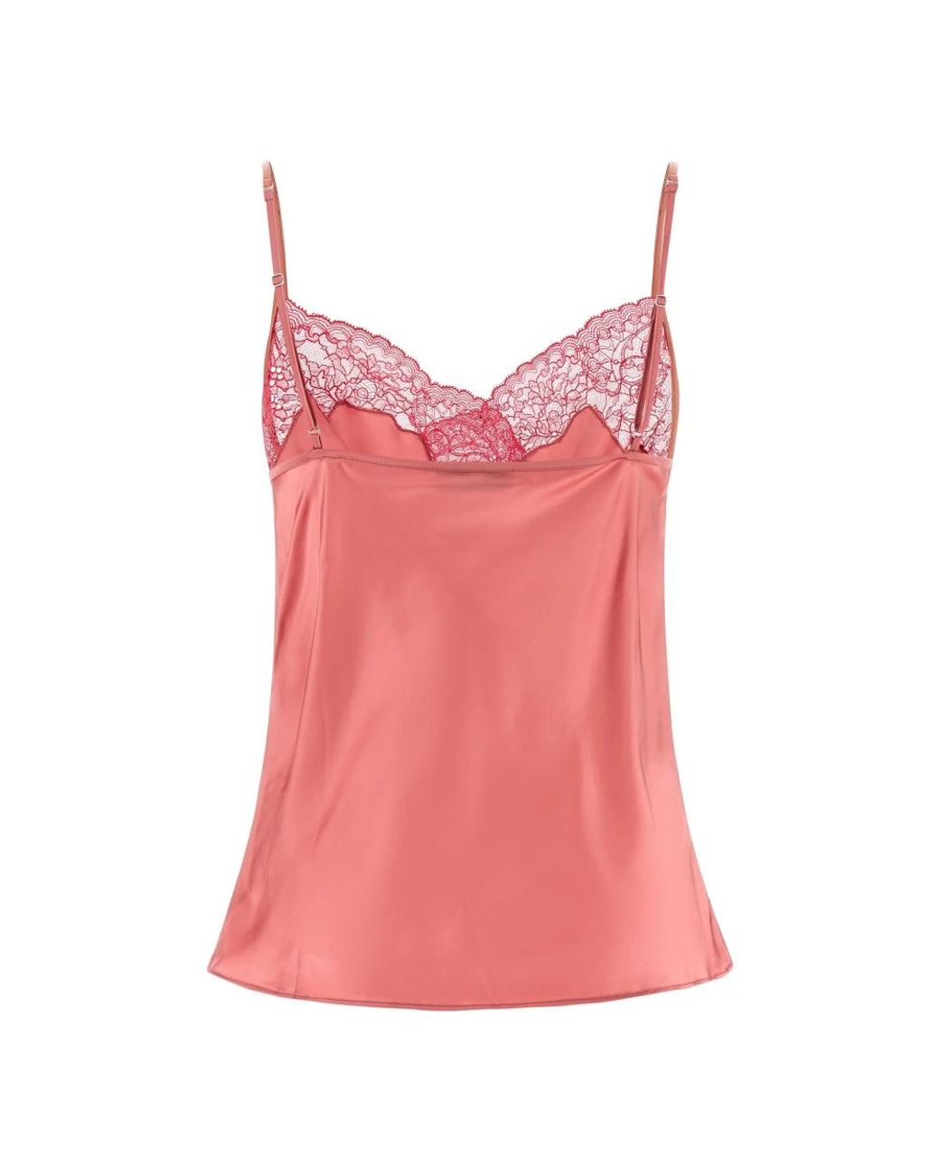 Vaillant Pink Sleeveless Tops