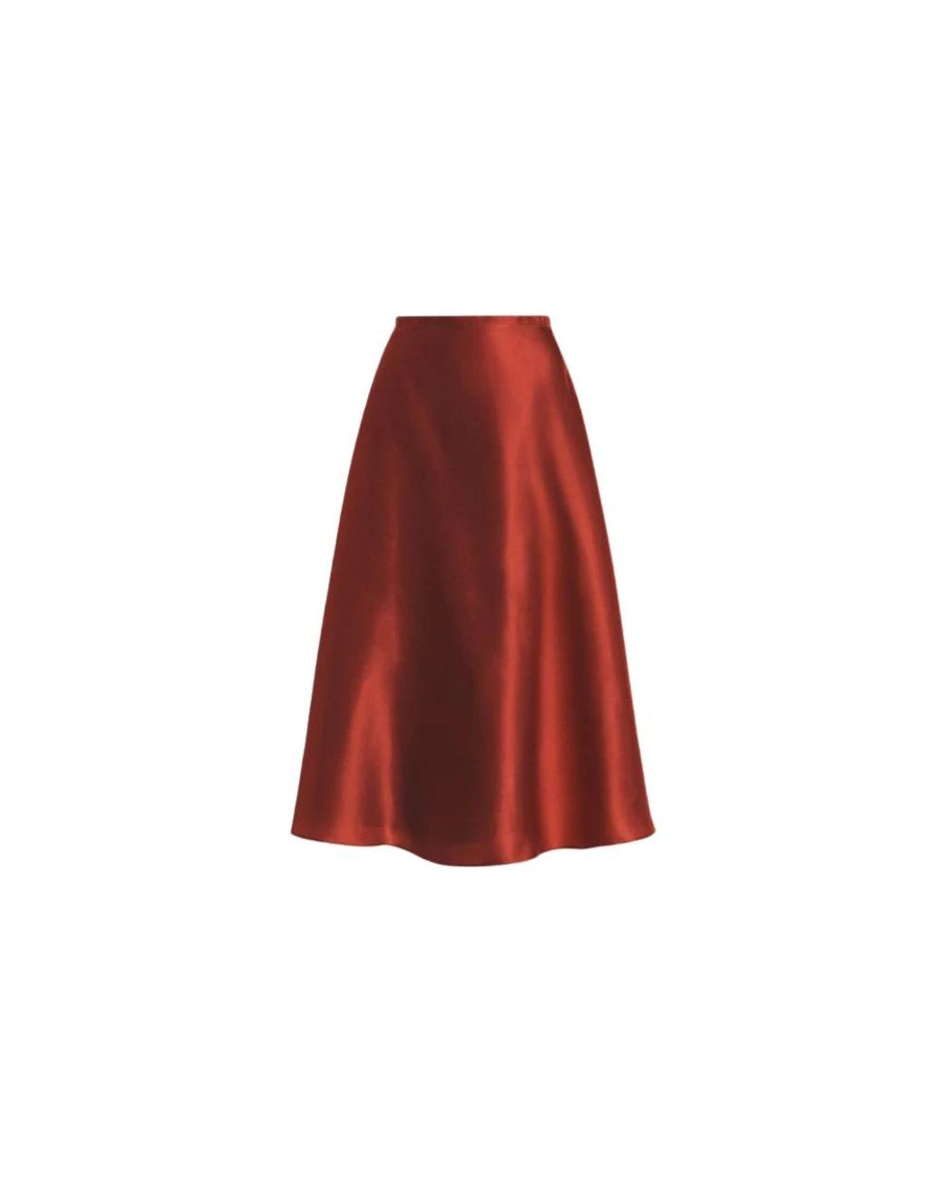 Alberta Ferretti Red Maxi Skirts