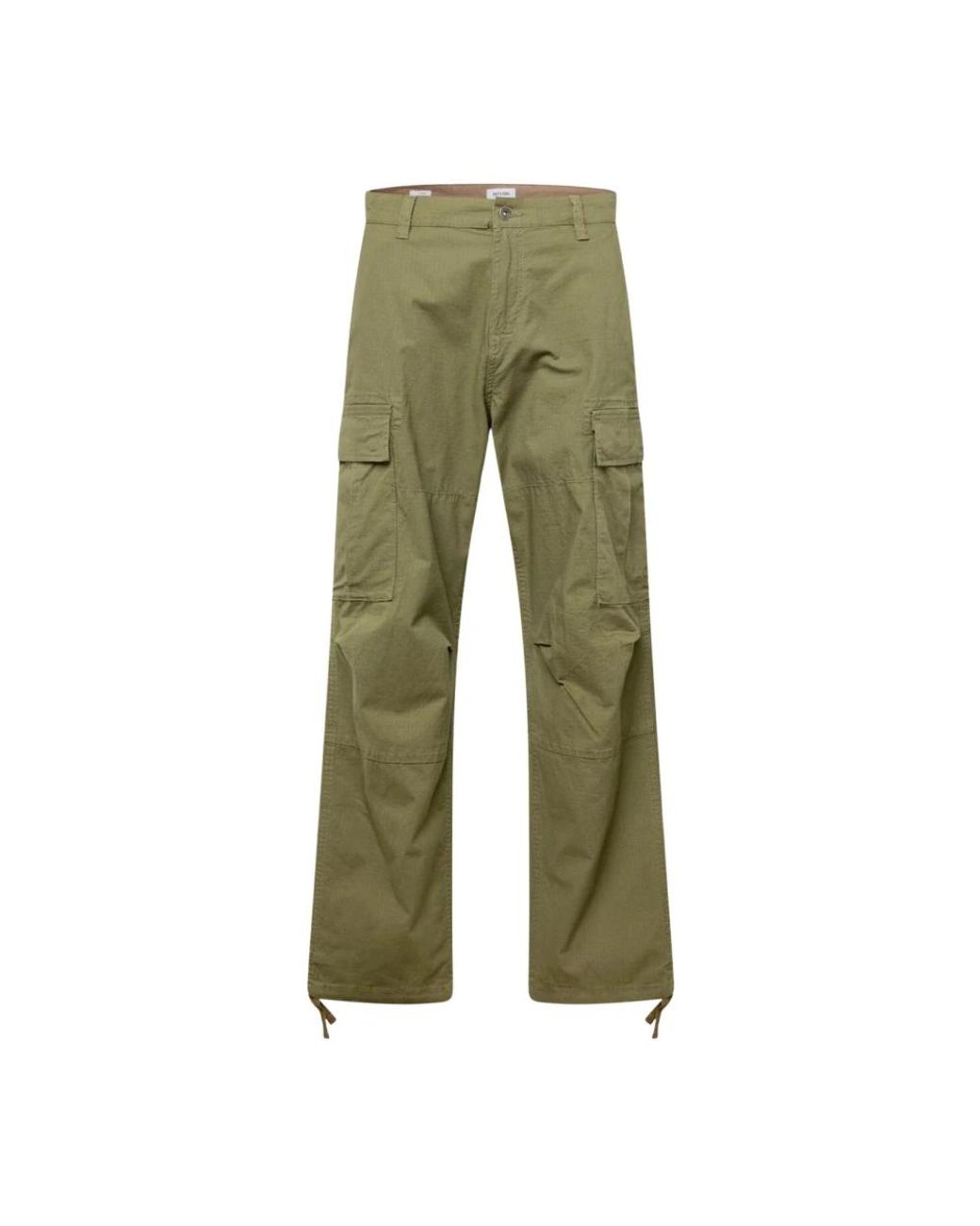 Only & Sons Green Straight Trousers for men