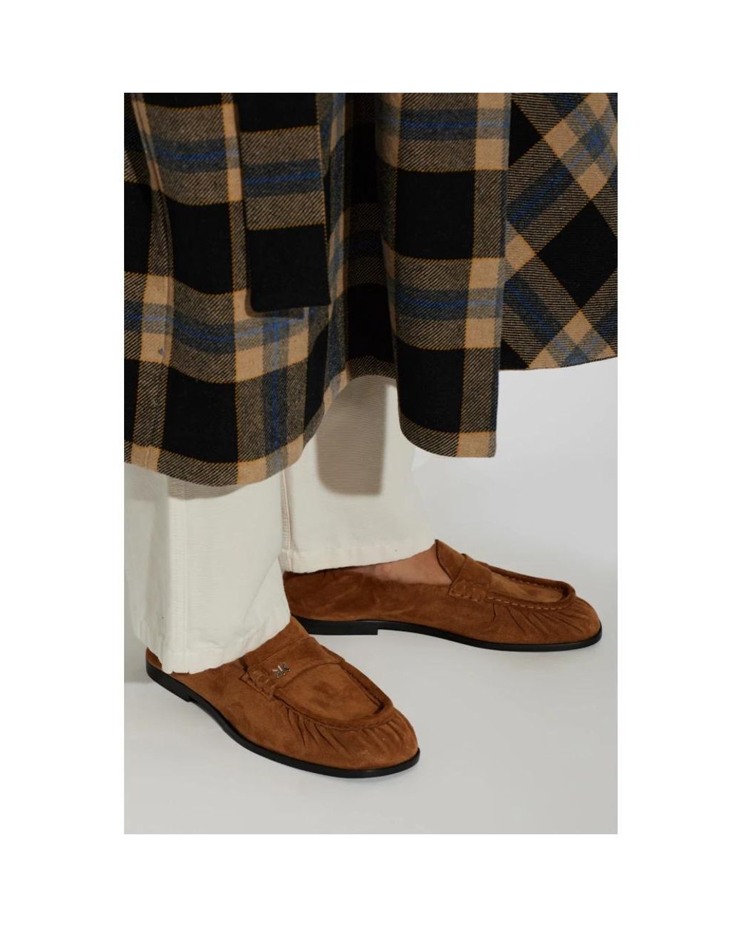 KENZO Brown Wildleder-Loafer