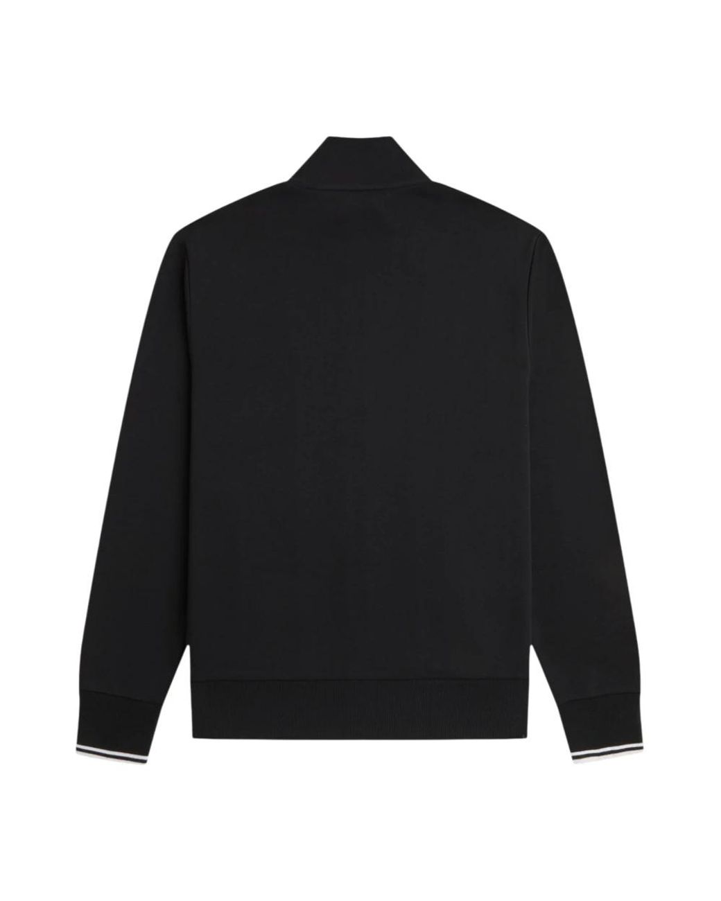 Zip-Throughs di Fred Perry in Black da Uomo