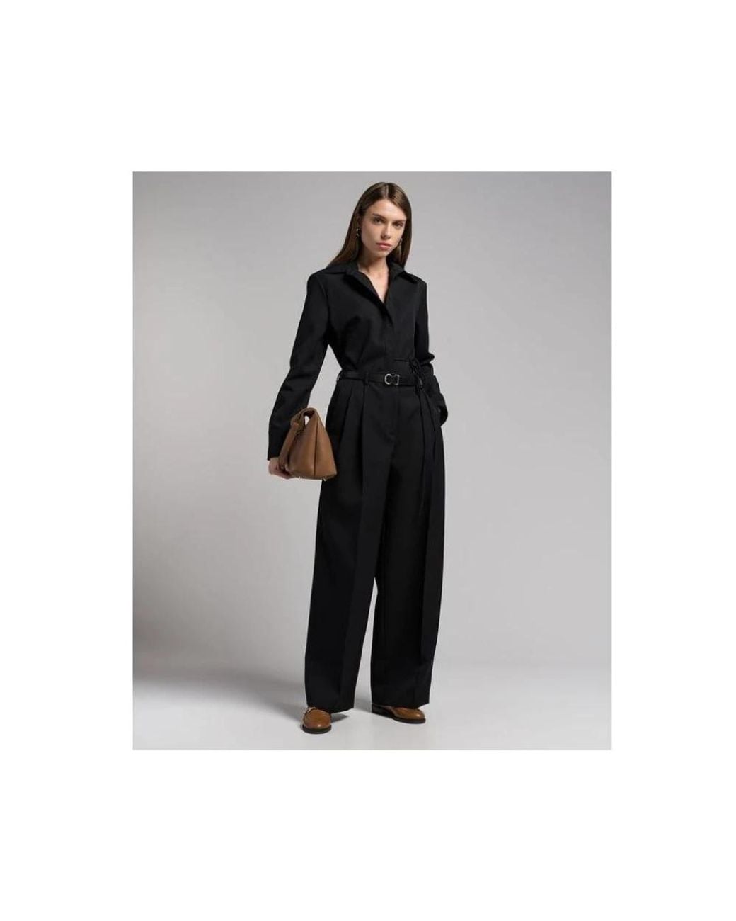 Jil Sander Black Tapered Trousers