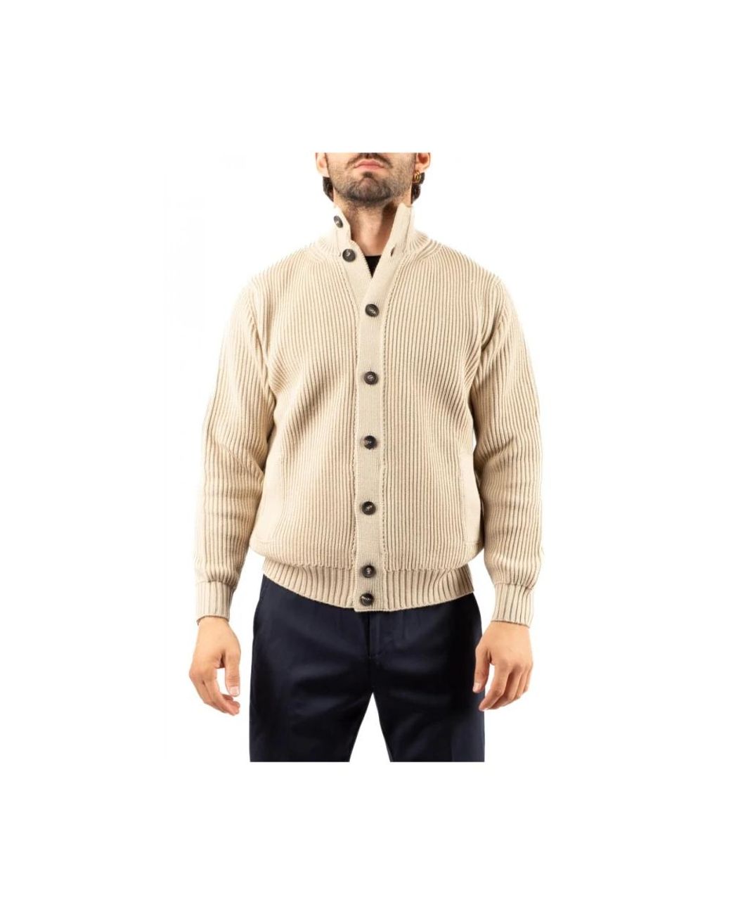 FILIPPO DE LAURENTIIS Truien & Vesten ,Maglia in het Natural voor heren