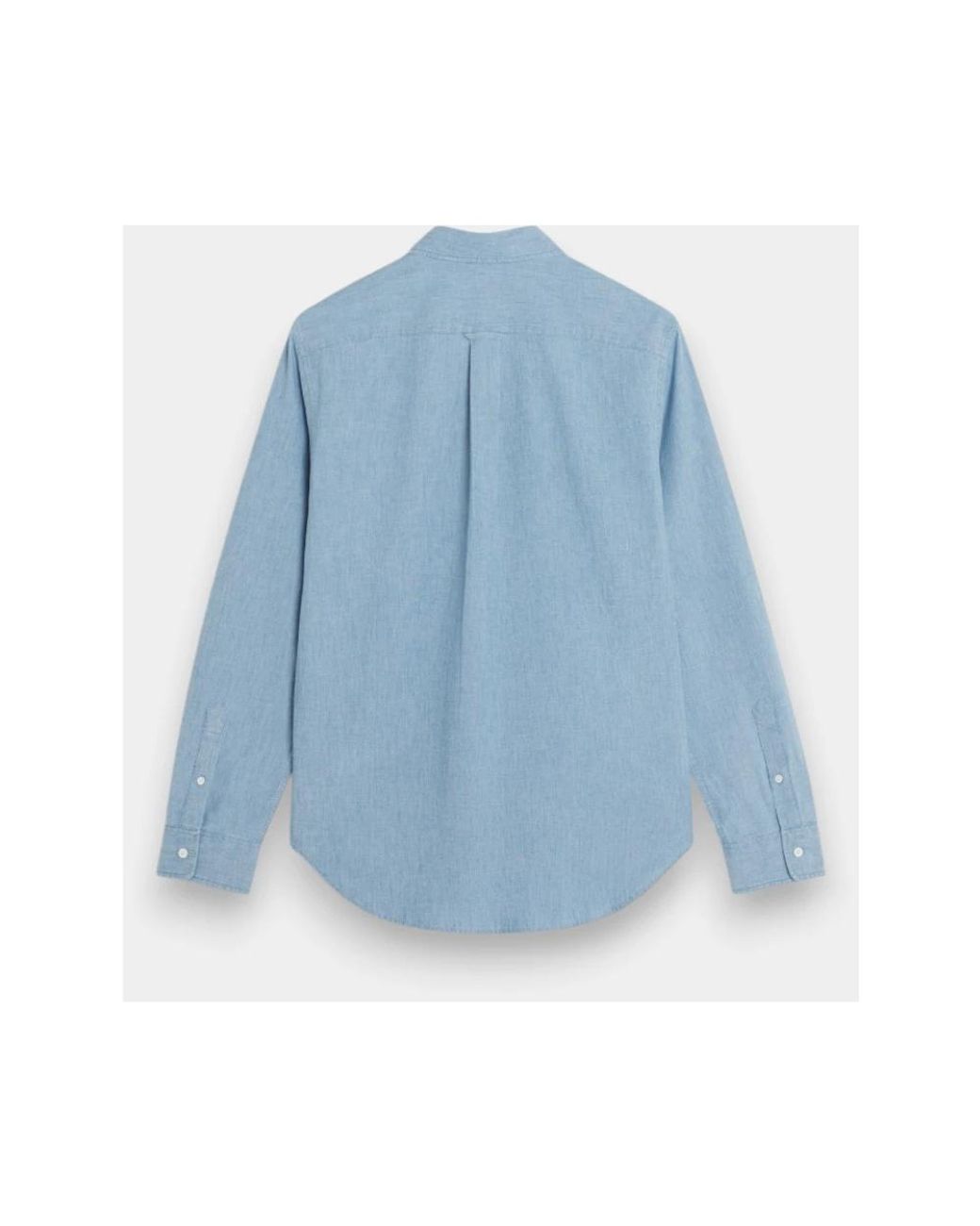 Maison Kitsuné Blue Casual Shirts for men