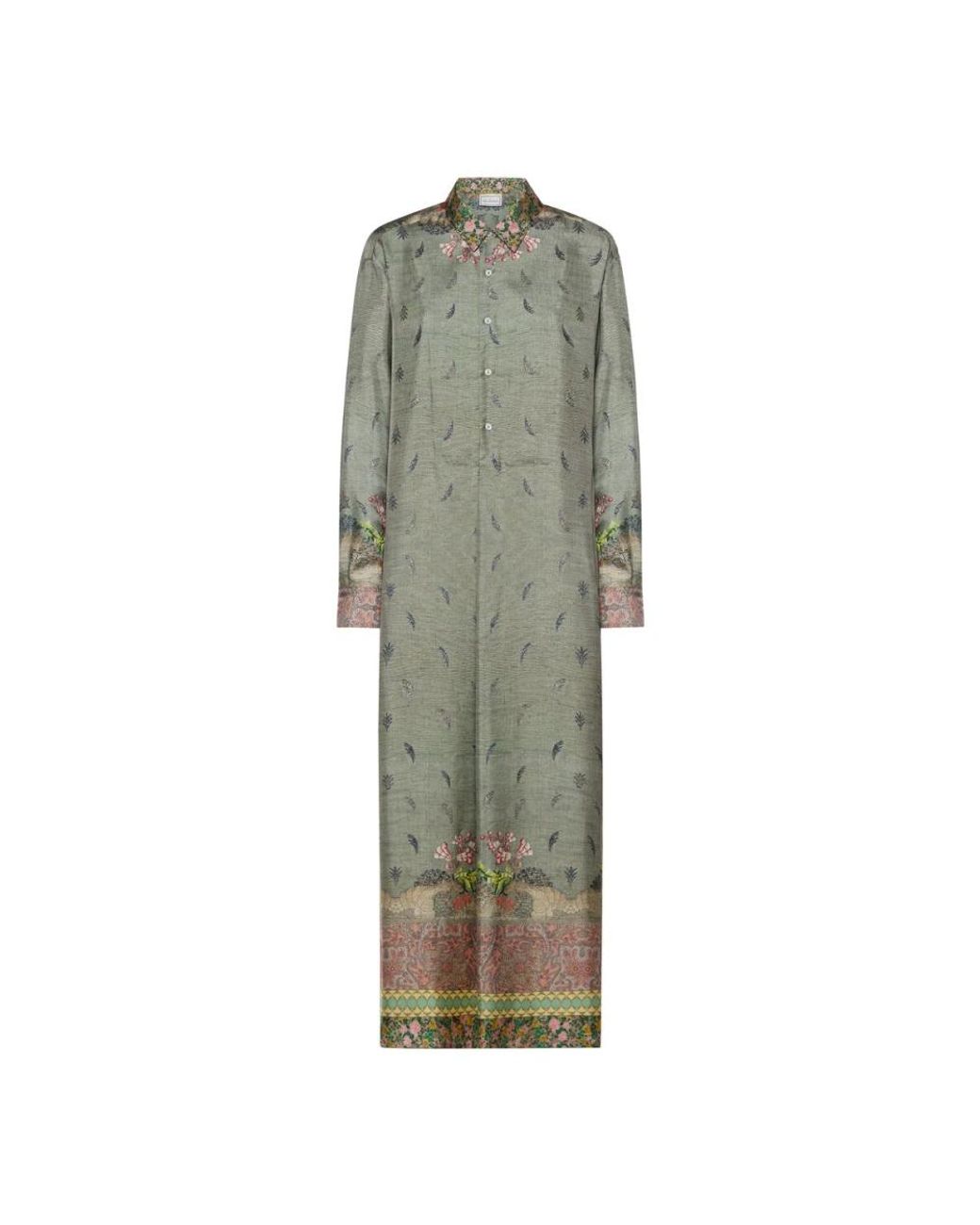 Pierre Louis Mascia Green Maxi Dresses