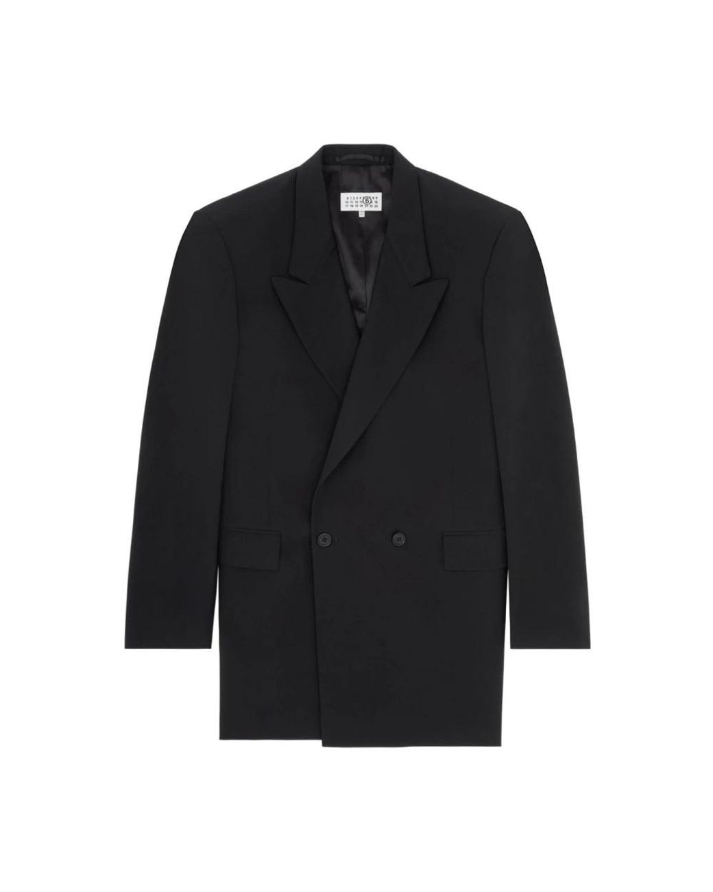 MM6 by Maison Margiela Black Blazers