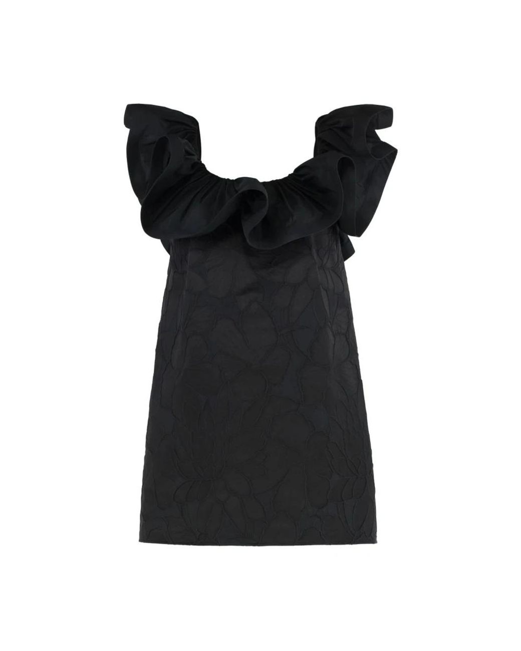 Elisabetta Franchi Black Short Dresses