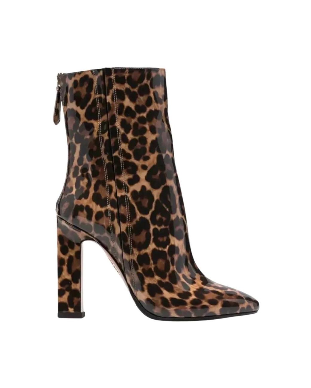 Aquazzura Brown Heeled Boots