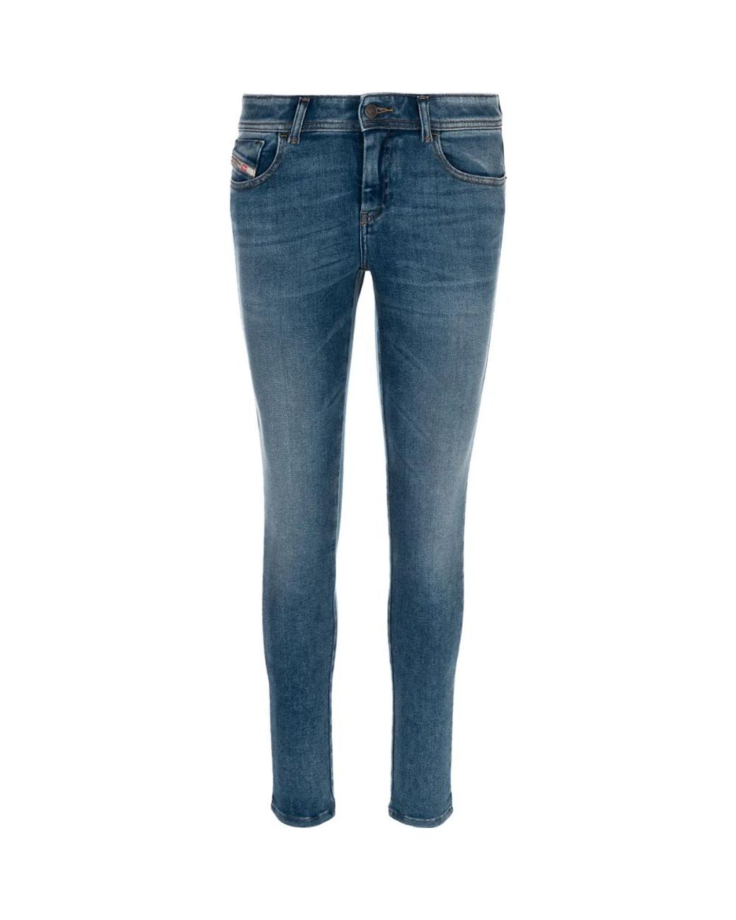 DIESEL Blue Skinny Fit Jeans