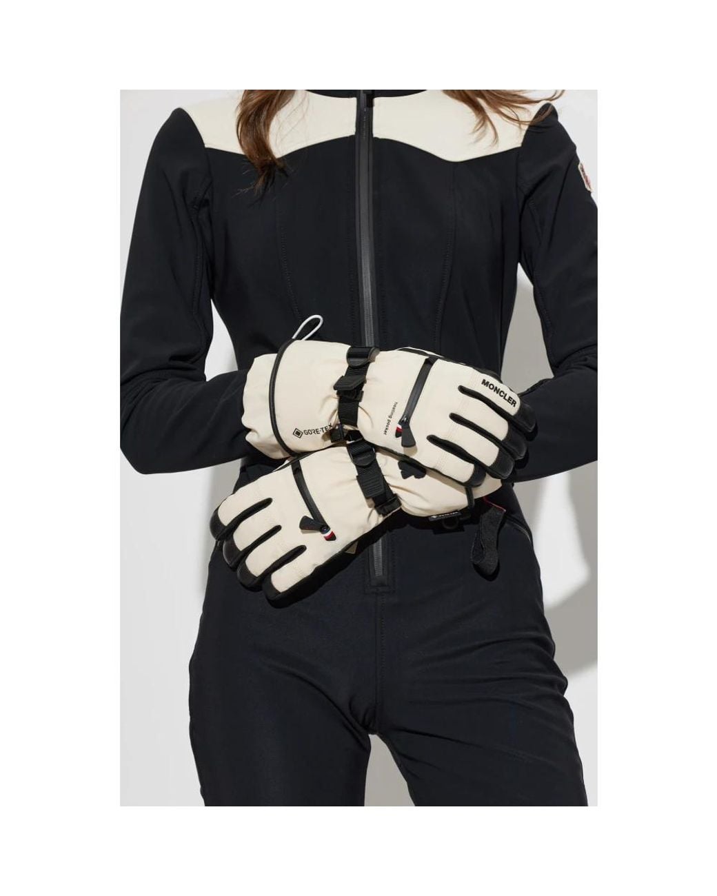 Gloves Moncler en coloris Black