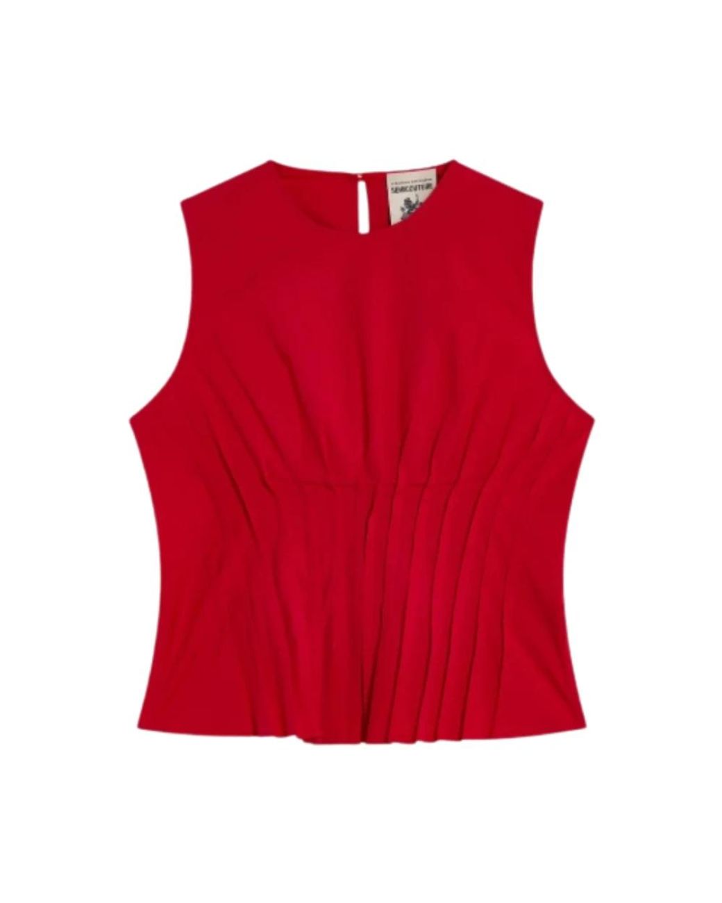 Semicouture Blouse in het Red