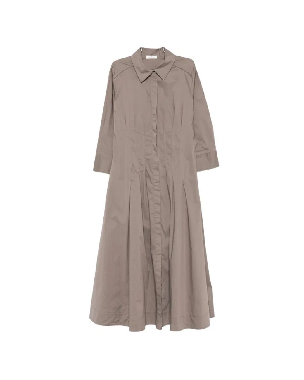 Panicale Brown Shirt Dresses