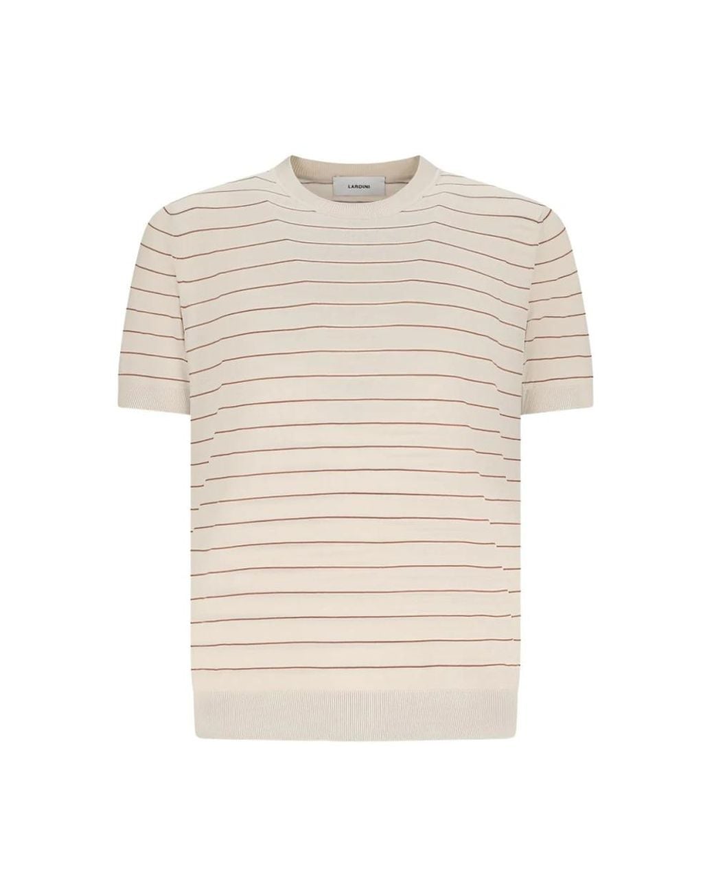 Lardini Sweaters in het Natural voor heren