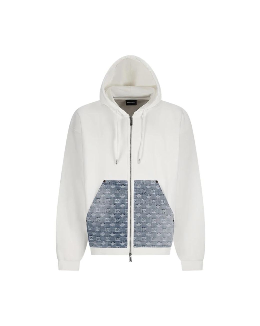 DSquared² Blue Zip-Throughs for men