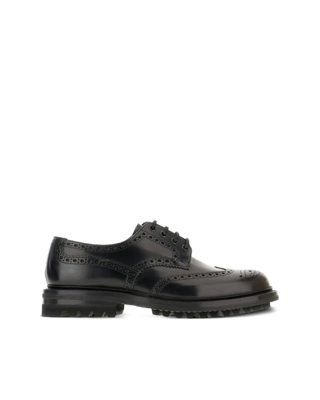 Church's Black Laced Shoes for men