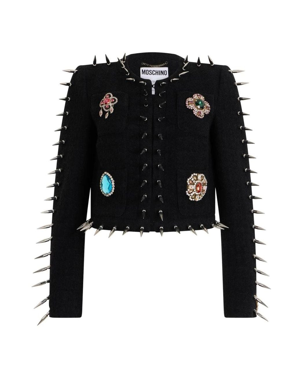 Moschino Black Tweed Jackets