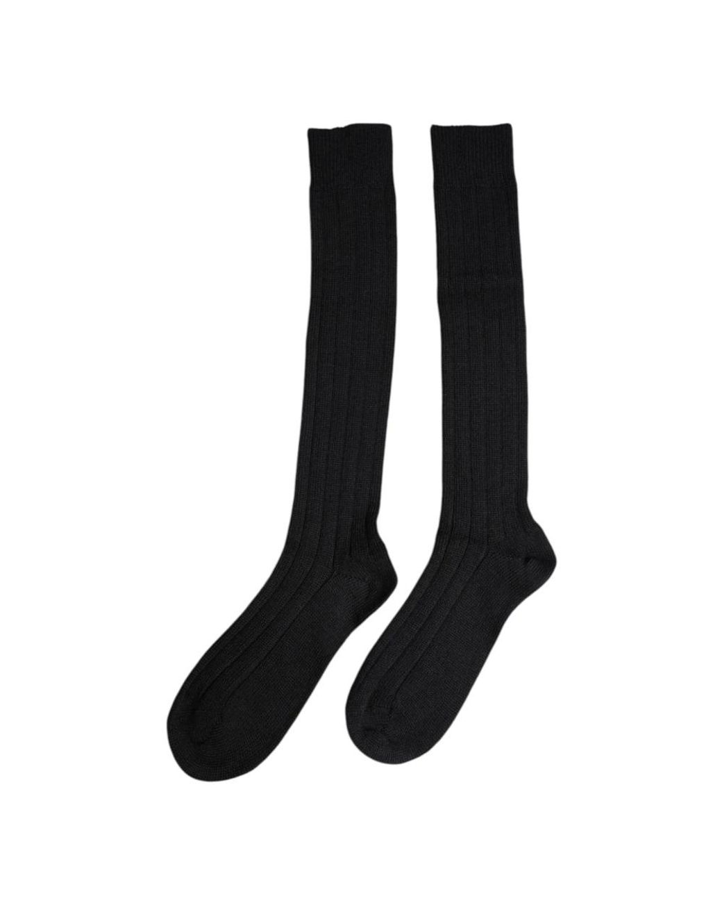 Dolce & Gabbana Black Socks