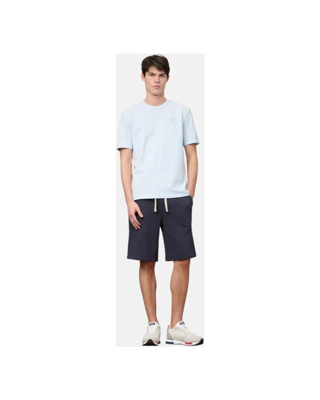 Casual Shorts Blauer de hombre de color Blue