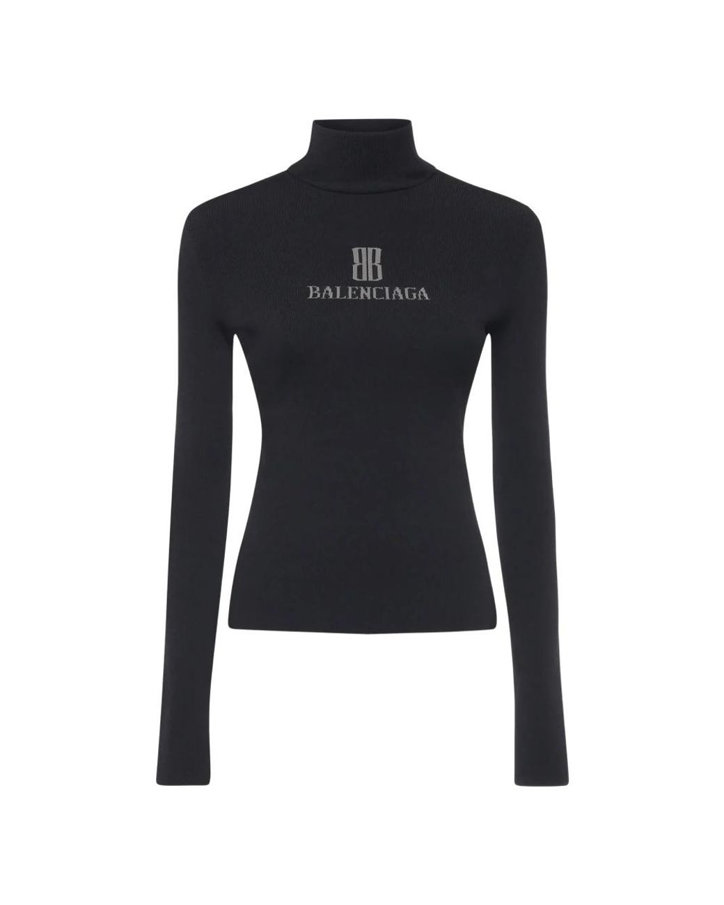 Balenciaga Blue Turtlenecks