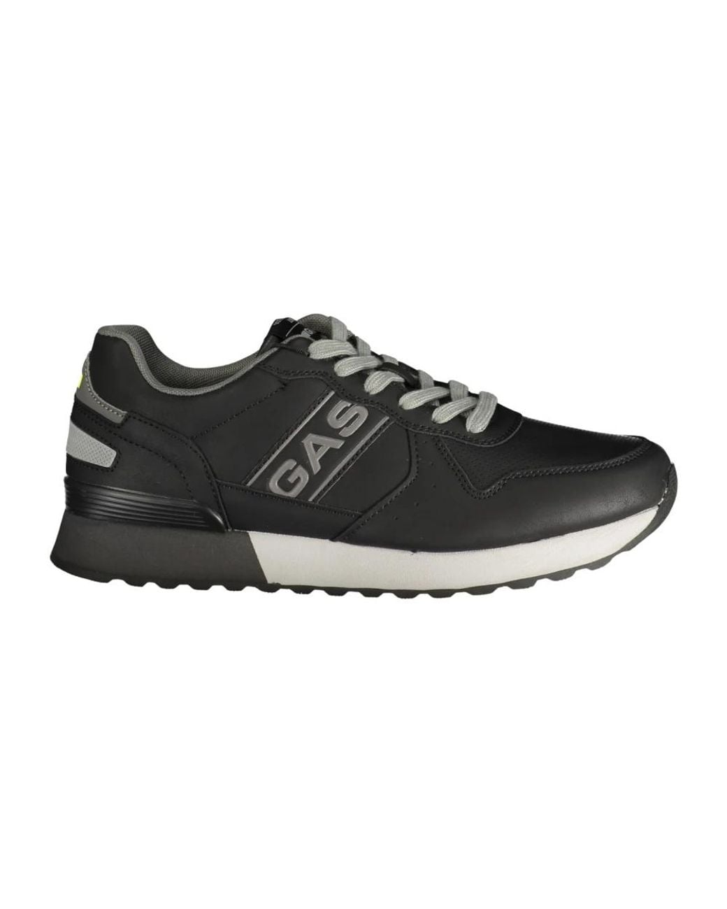 Gas Black Sneakers for men
