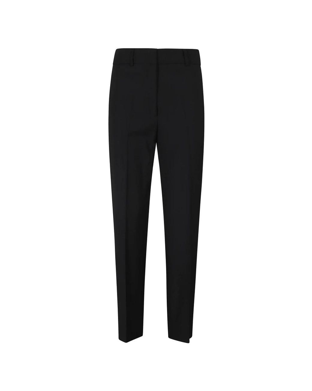 Seventy Black Slim-Fit Trousers