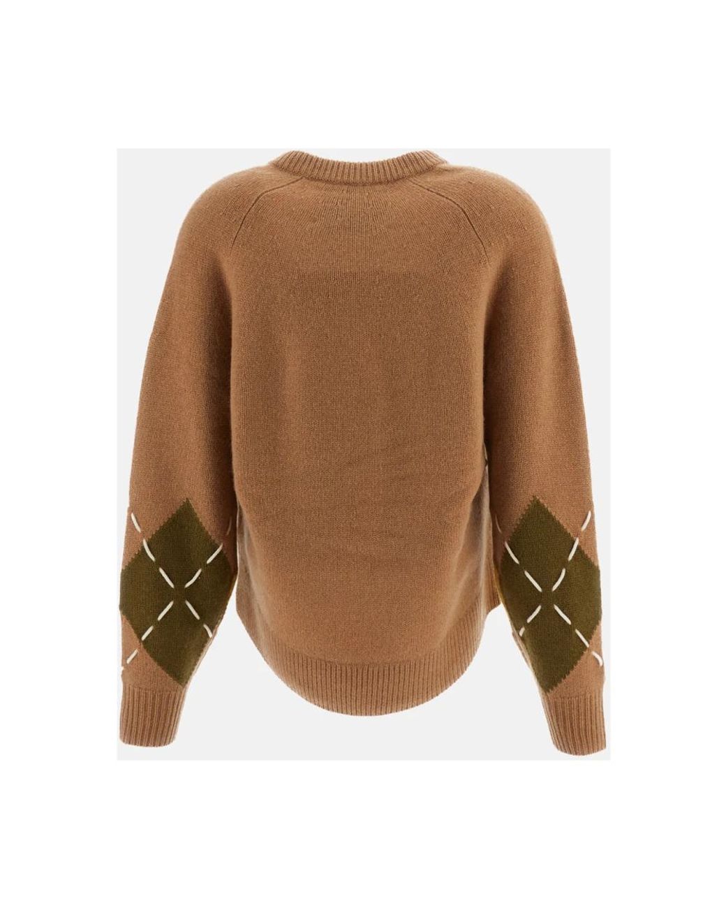 arch4 Brown V-Neck Knitwear