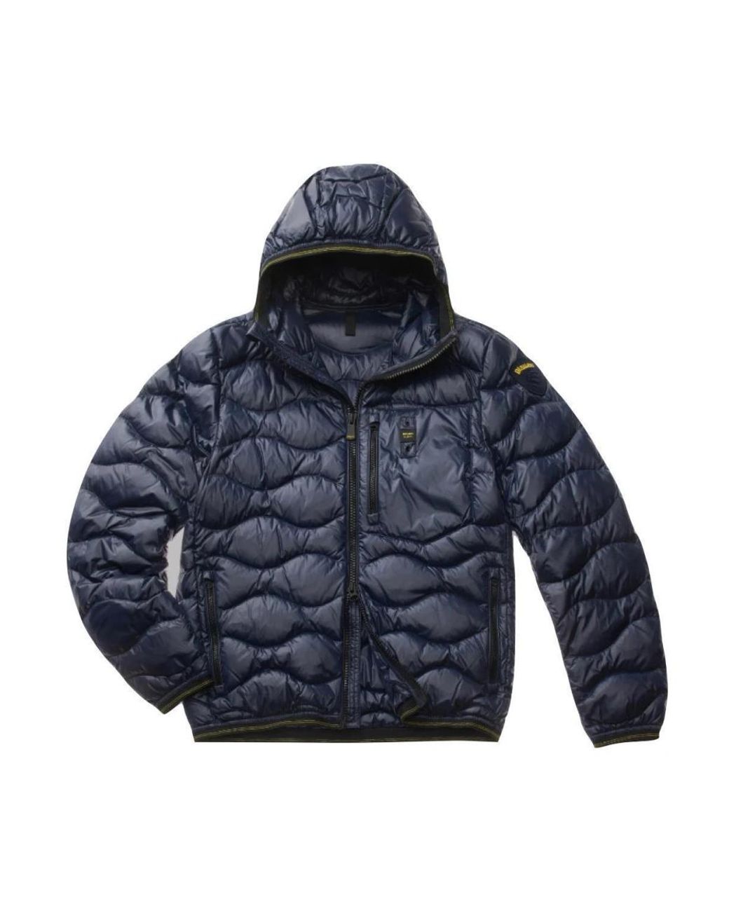Blauer Jassen ,Blauw ,Nylon Warme, Lichtgewicht Gewatteerde Donsjas in het Blue voor heren