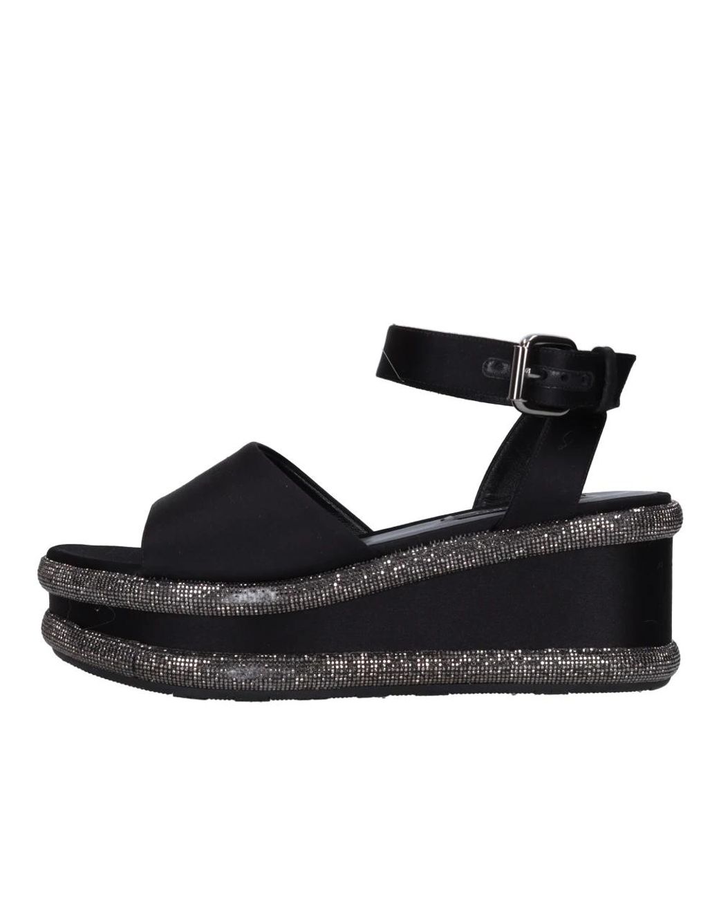 Casadei Black Wedges